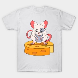 Rat Cheese Funny T-Shirt